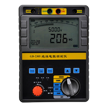 GD-2305 2306 5kV 10kV Testador de resistência de isolamento de display digital